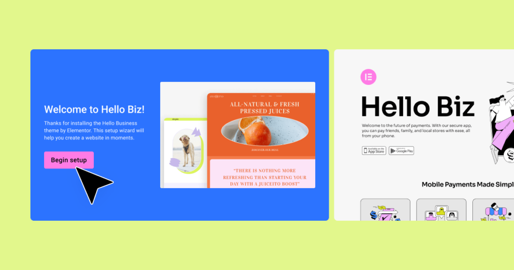 Hello Biz Setup min Introducing Hello Biz: A New Beginner Friendly WordPress Theme Hello Biz Setup min Introducing Hello Biz: A New Beginner Friendly WordPress Theme 1